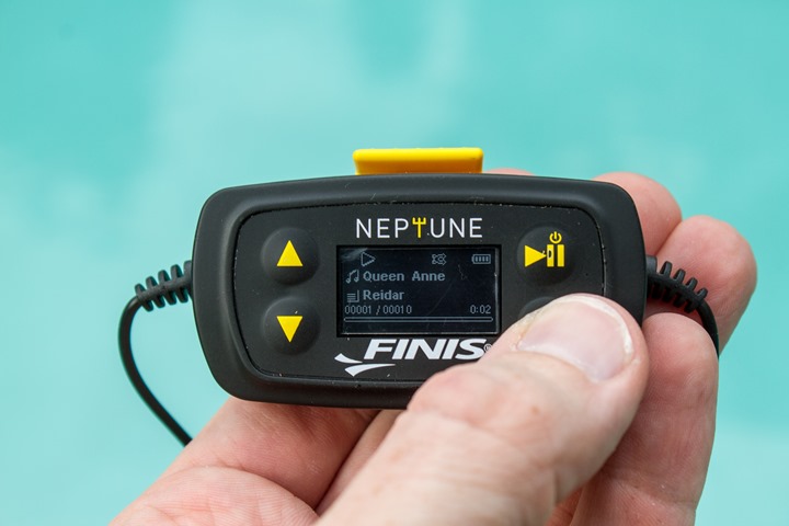 FINIS Neptune Swimming MP3 Player In-Depth Review | DC Rainmaker