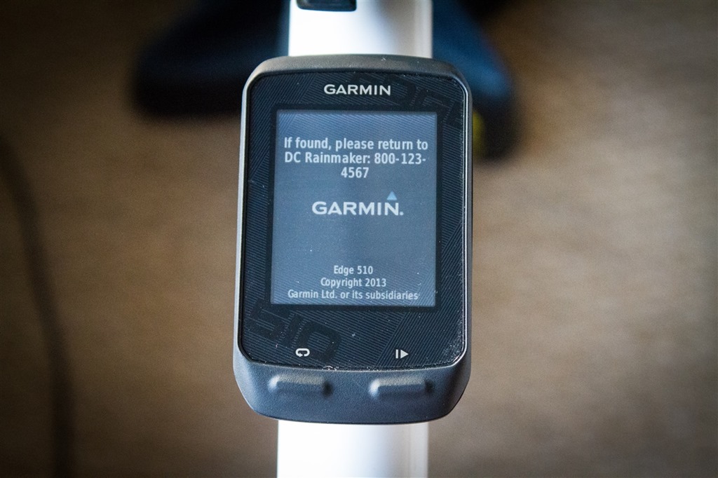 Garmin serial number