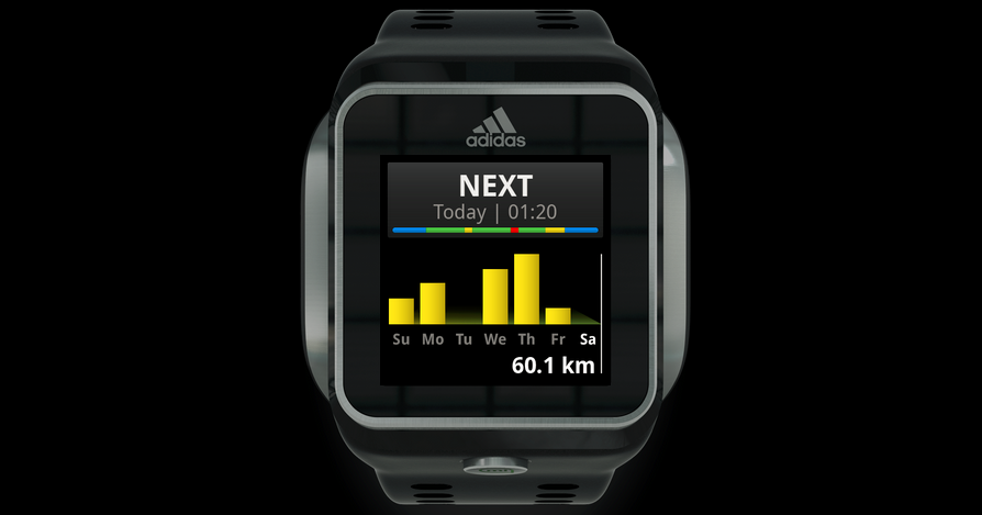 Adidas Smart Run GPS watch 