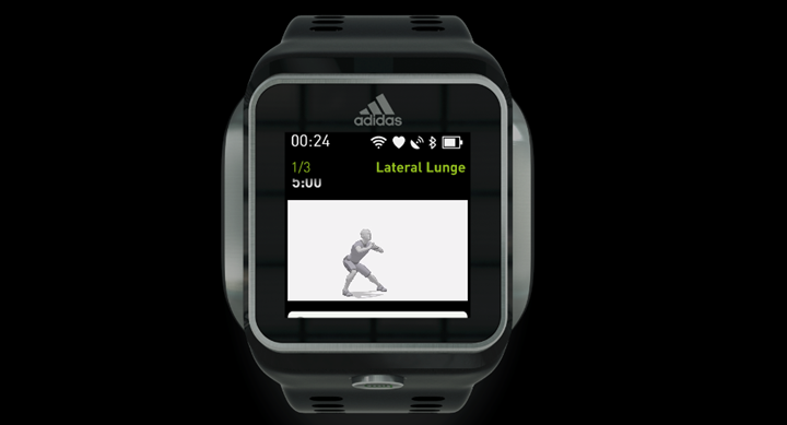 garmin connect adidas running