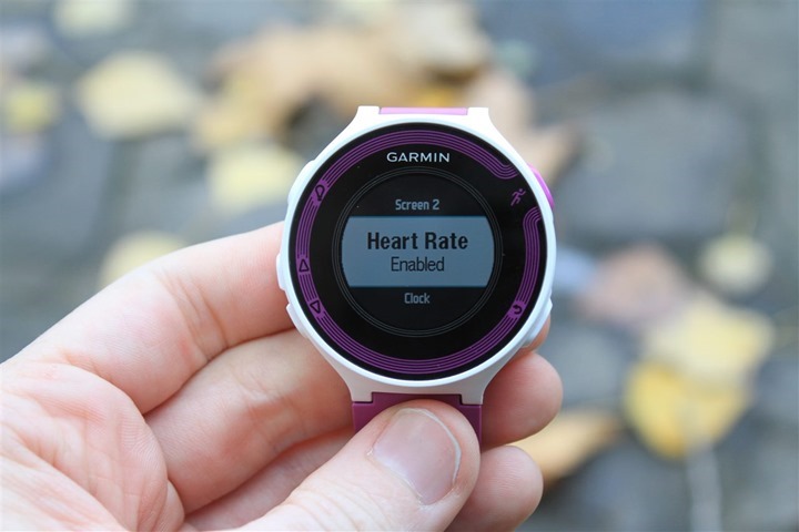 Garmin forerunner 220 sales screen fuzzy