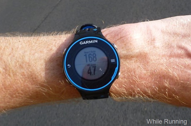 Garmin store 620 frozen