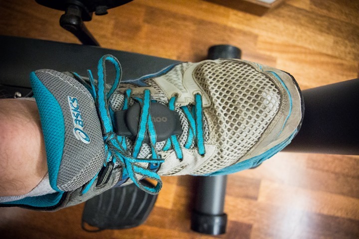 wahoo cadence sensor shoe mount