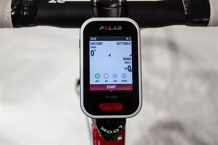 polar v650 gps