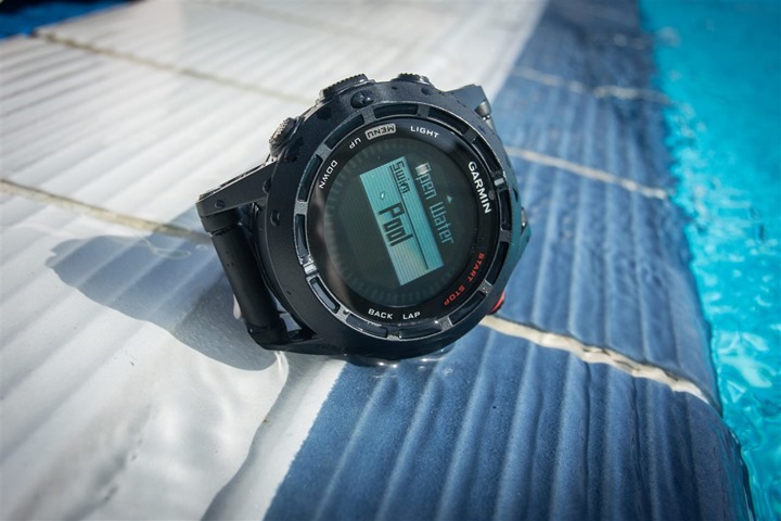 Garmin Fenix2 Pool Swimming Mode