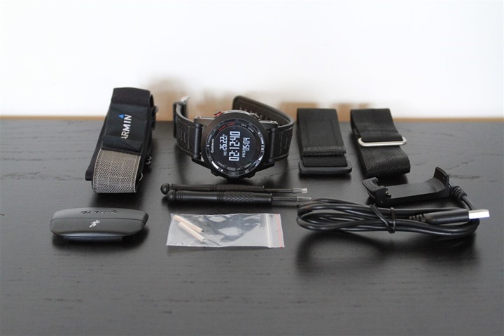 Garmin Fenix2 UnBoxed Components