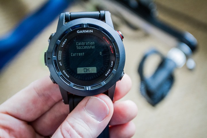 Garmin Fenix2 Cycling Power Meter Calibration