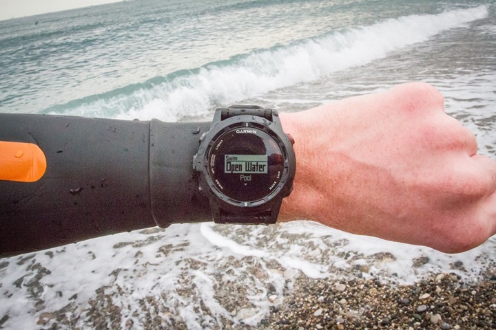 Garmin Fenix2 Openwater Swim