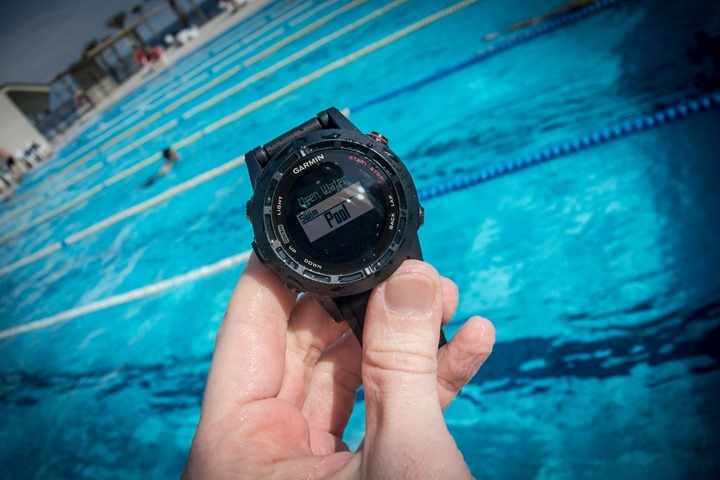 Garmin Fenix2 Swimming Pool