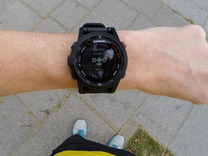 Garmin Fenix2 Run Start Searching GPS