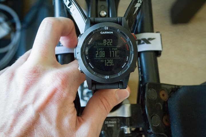 Garmin Fenix2 Power Meter Data