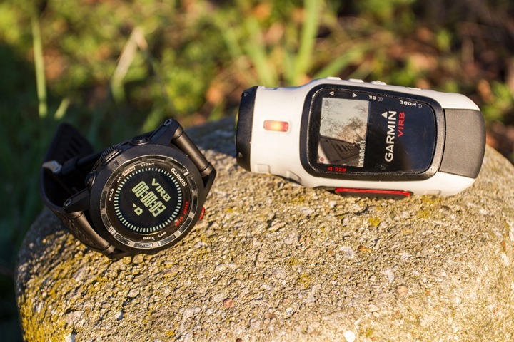 Garmin Fenix2 and VIRB Control Video