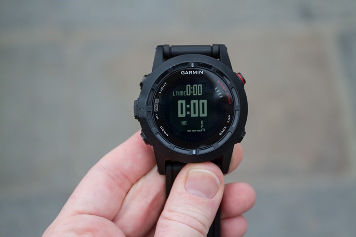 Garmin Fenix2 Data Pages - Three Fields