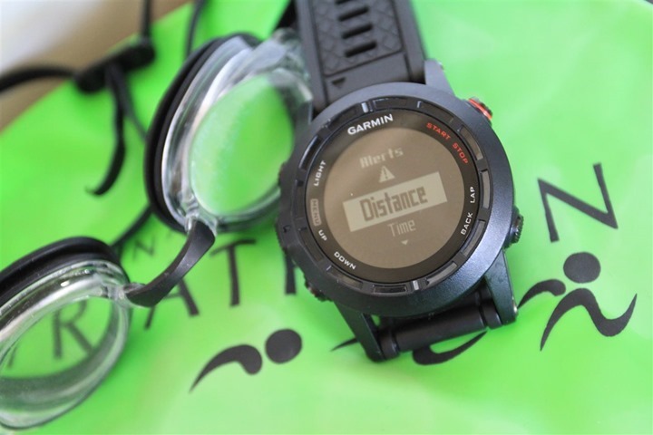 Garmin Fenix2 Swimming Pool Alert Mode