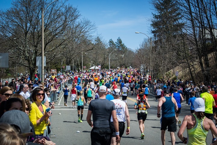 Spectating the 2014 Boston Marathon | DC Rainmaker