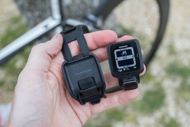 tomtom spark bike mount