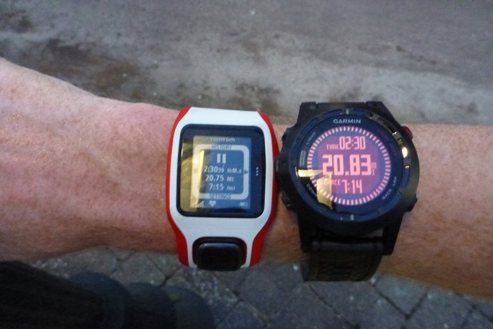 Tomtom runner store vs garmin forerunner