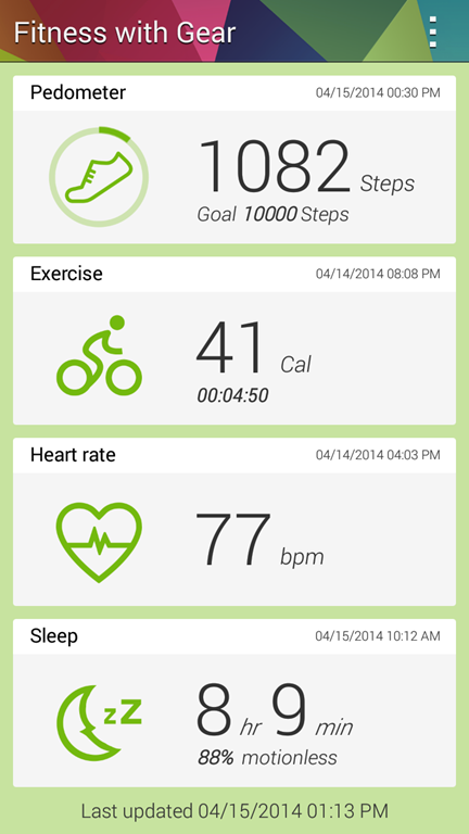 samsung gear fit manager apo