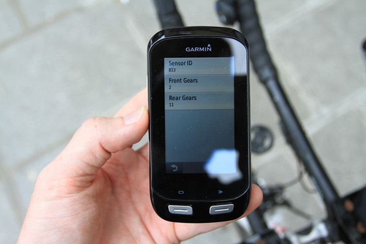 garmin edge 1000 screen