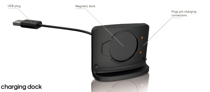Câble de charge magnétique TOPK AM30 2 m 2,4 A Max USB vers coude