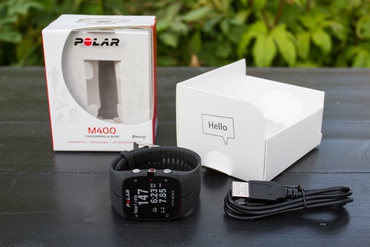 Polar hotsell m400 white