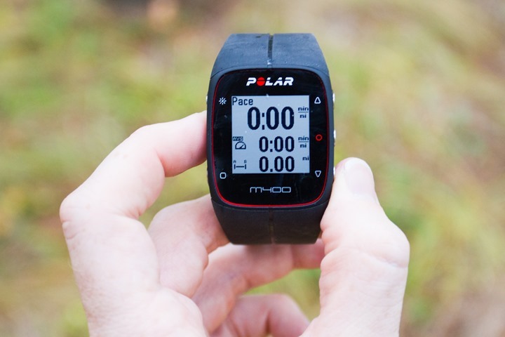 polar m400 cycling