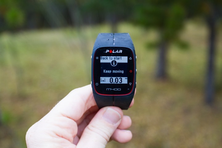 Polar M400 - With heart rate sensor - GPS watch - cycle, running 