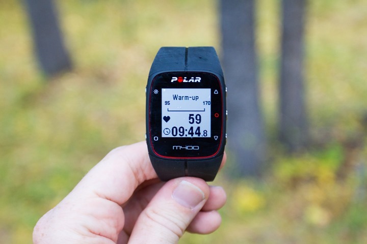 polar m400 cycling