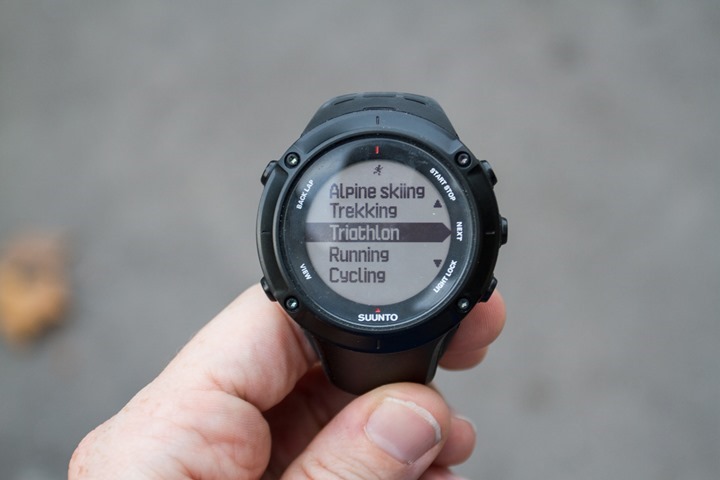 Suunto Ambit3 Sport Blue - montre GPS pour le multisport