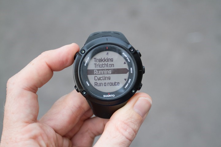 suunto ambit3 swimming