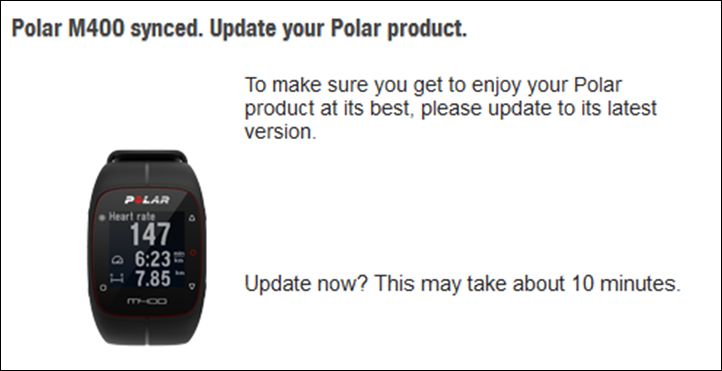 Polar on sale m400 features