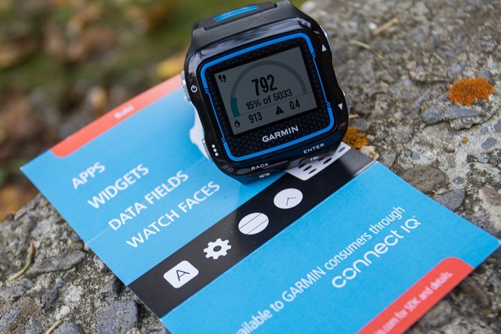 Garmin FR920XT - Connect IQ