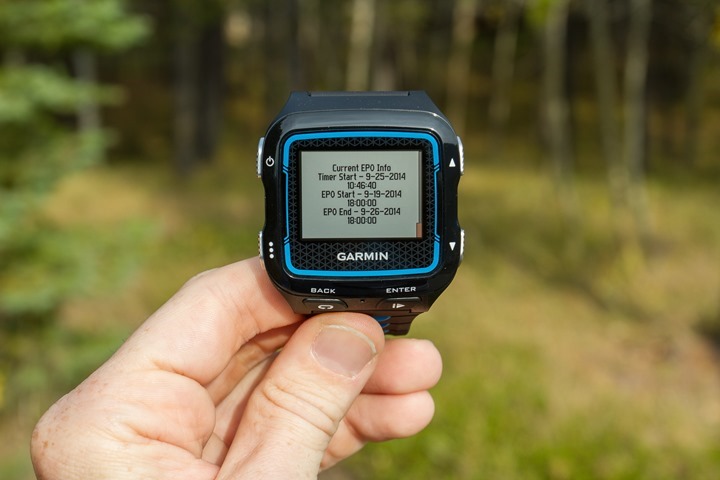 Garmin FR920XT - EPO Drugging