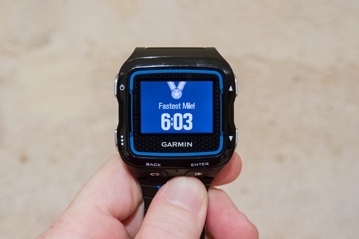 Forerunner 920XT - Going for a Run