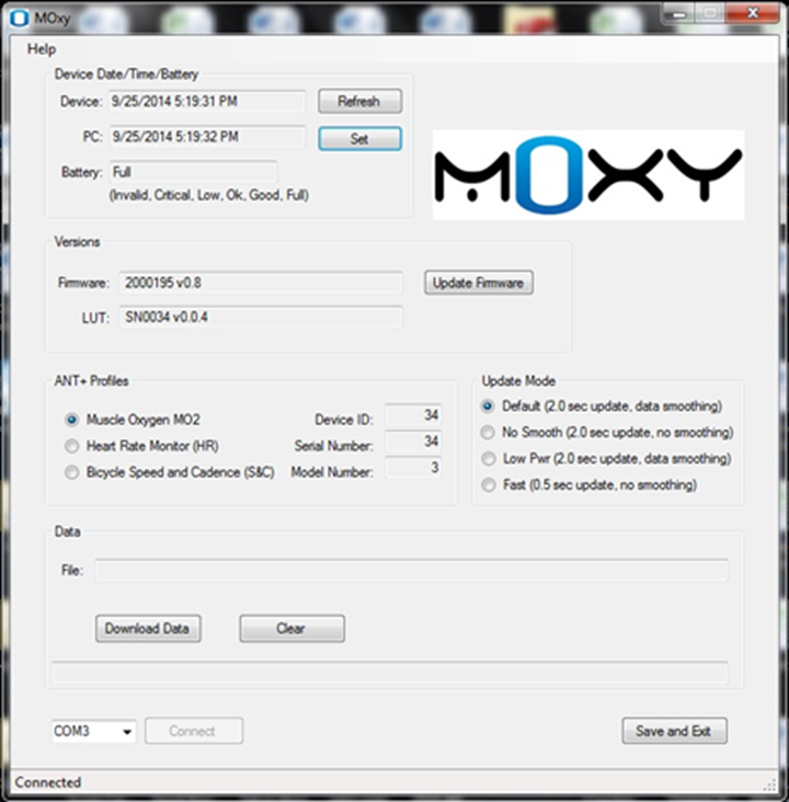 Ant+ Dongle - Moxy Monitor