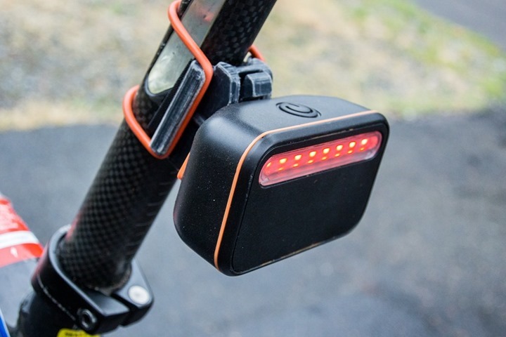 Garmin with Backtracker Rear Light Pod