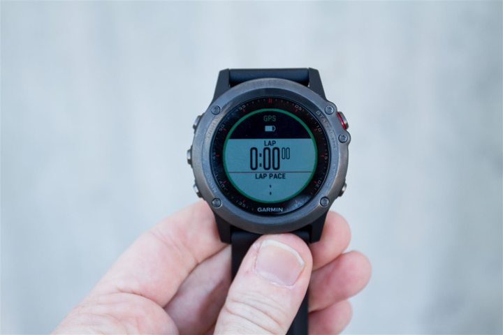 garmin fenix 3 frozen on garmin screen