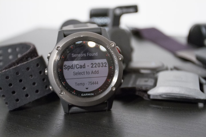 garmin fenix 3 cadence sensor