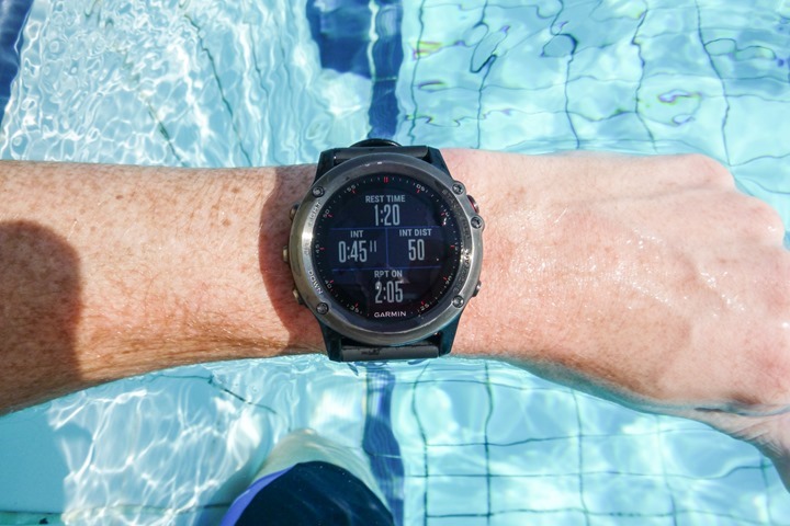 Garmin fenix 3 store pool swim