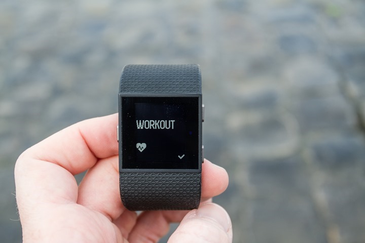 Fitbit-Surge-Generik-Egzersiz Modu