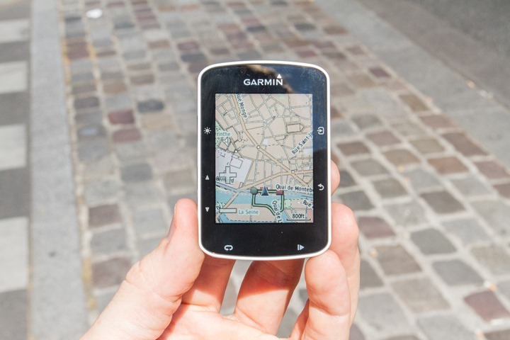 garmin 520 features