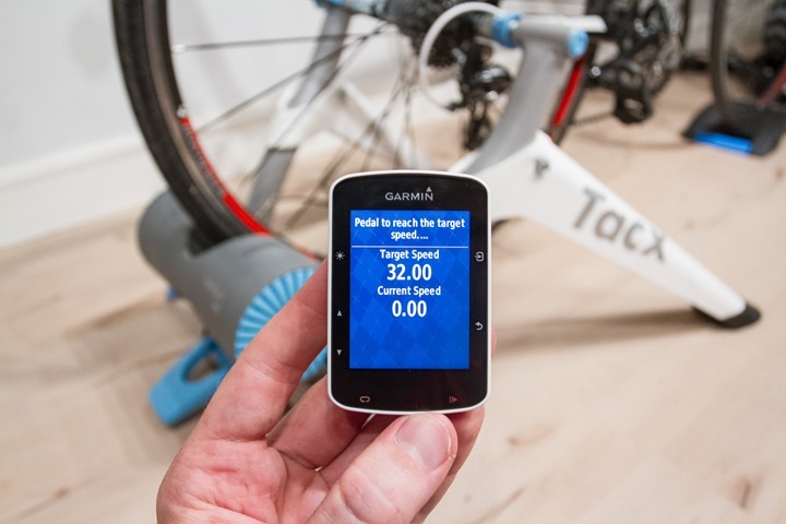 Garmin edge 520 plus indoor online training