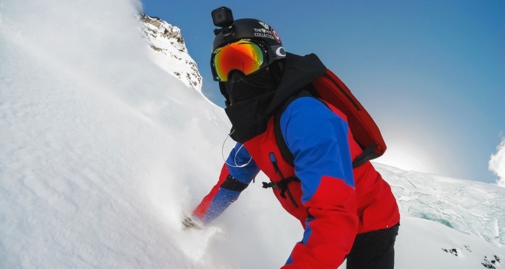 GoProHero4Session-Skiing