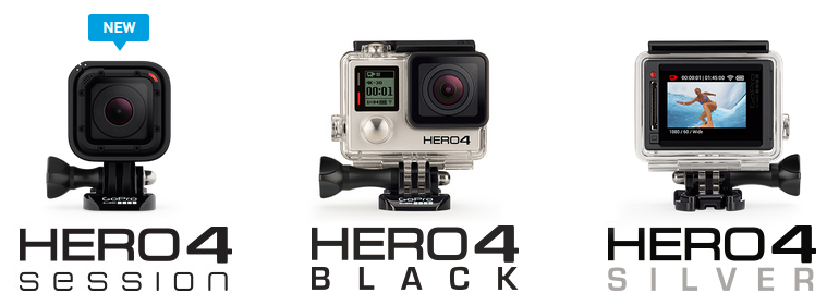 Coherente Bienes A fondo GoPro introduces tiny new Hero4 Session cube-like camera | DC Rainmaker