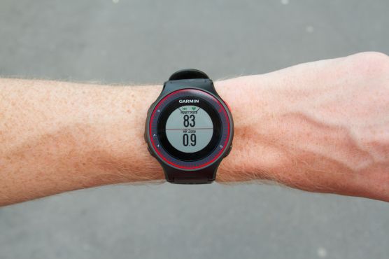 forerunner 235 display