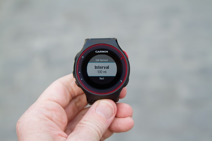 Garmin-FR225-IntervalMenu