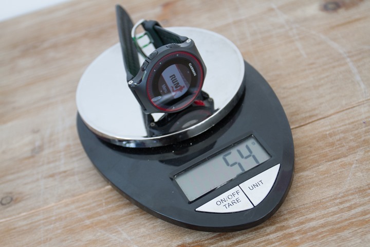 Garmin-FR225-Weight