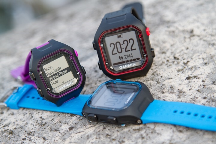 Garmin Forerunner Comparison Chart 2014