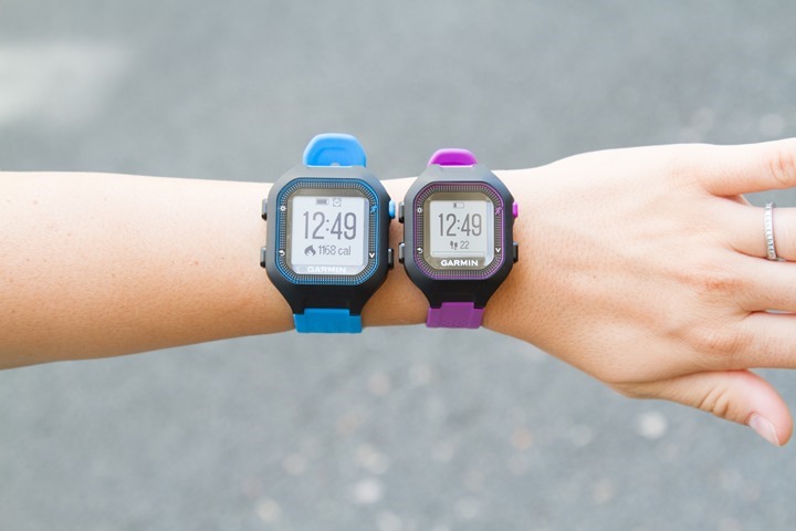 Garmin forerunner 25 hot sale vs 30 vs 35