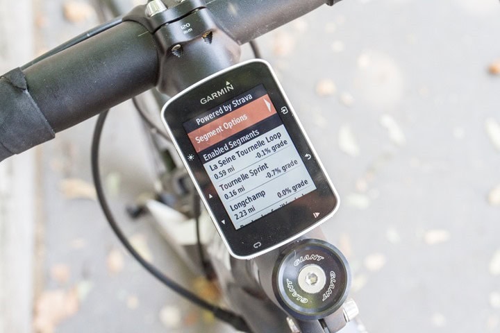 garmin edge 520 strava